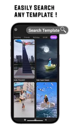 C Template - CapCut Template android App screenshot 1